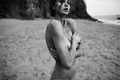 Daria Mikolajczak fully nude on a beach