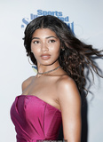 Danielle Herrington at 2019 Sports Illustrated Swimsuit runway show During