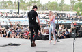 Danielle Bradbery performing at the Stagecoach Music Festival in Indio - April