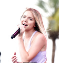 Danielle Bradbery performing at the Stagecoach Music Festival in Indio - April