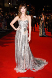 Dakota Johnson in long night dress at red carpet