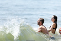 Dakota Johnson and Chris Martin enjoyed a day of sun and fun in the Hamptons -