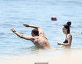 Dakota Johnson and Chris Martin enjoyed a day of sun and fun in the Hamptons -