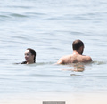 Dakota Johnson and Chris Martin enjoyed a day of sun and fun in the Hamptons -