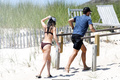 Dakota Johnson and Chris Martin enjoyed a day of sun and fun in the Hamptons -