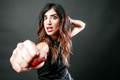 Dana DeLorenzo - Marteen de Boer 2016 Summer TCA Portaits for Ash vs Evil Dead