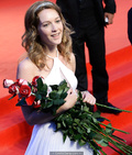 Cristiana Capotondi at Superstar premiere during the 69th Venice International