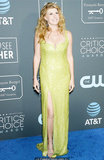 Connie Britton cleavage in light green dress