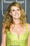 Connie Britton cleavage in light green dress