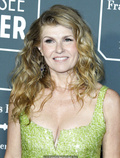 Connie Britton cleavage in light green dress
