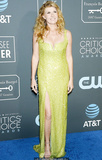 Connie Britton cleavage in light green dress