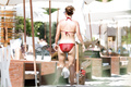 Coleen Rooney in red bikini on a holiday in Ibiza - July 11, 2019
