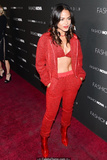 Christina Milian sexy in red pants, bra and jacket