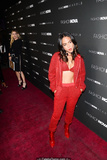 Christina Milian sexy in red pants, bra and jacket