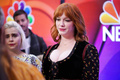 Christina Hendricks at NBC's New York Mid Season Press Junket in New York City