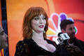 Christina Hendricks at NBC's New York Mid Season Press Junket in New York City