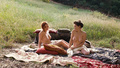 Solène Rigot and Christa Theret topless in nature movie scenes