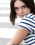 Charlotte Lawrence - Hanes x Karla Stripes Collection 2019