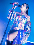 Charli XCX performs on stage at The O2 Institute Birminghan, England - October