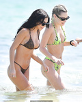 Chantel Jeffries and Sarah Snyder in a bikini at Miami Beach - March 27, 2019