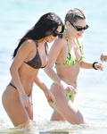 Chantel Jeffries and Sarah Snyder in a bikini at Miami Beach - March 27, 2019