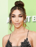 Chantel Jeffries sexy cleavage at 2019 amfAR Gala Los Angeles at the Milk