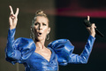 Celine Dion performing at British Summer Time Festival at Hyde Park in London -