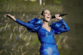 Celine Dion performing at British Summer Time Festival at Hyde Park in London -