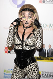Carmen Electra cleavage at Fright Nights Halloween Costume Party in Coconut