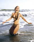Carrie Fisher sexy for Rolling Stone Magazine - July 1983