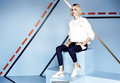 Cara Delevingne - Puma Suede Bow Varsity Trainer Campaign 2018