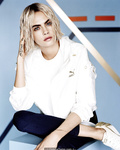 Cara Delevingne - Puma Suede Bow Varsity Trainer Campaign 2018
