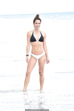 Brooke Burke in bikini on the beach in Malibu - June 09, 2019