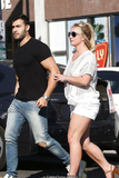 Britney Spears see through at Le Pain in Beverly Hills - July 12, 2019