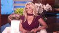 Britney Spears in short dress at TV show