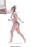 Britney Spears in pink bikini at a beach in Turks and Caicos - June 23, 2019