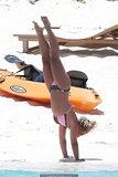 Britney Spears in pink bikini at a beach in Turks and Caicos - June 23, 2019