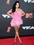 Blac Chyna in pink mini dress at 2019 MTV Video Music Awards in New Jersey -