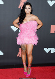 Blac Chyna in pink mini dress at 2019 MTV Video Music Awards in New Jersey -