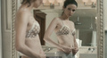 Marguerite Moreau, Bitsie Tulloch sexy and topless at Caroline and Jackie (2012)