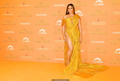 Beyonce Knowles in sexy dress attending Disney's The Lion King European