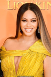 Beyonce Knowles in sexy dress attending Disney's The Lion King European