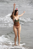 Blanca Blanco in a swimsuit at the beach in Malibu - December 23, 2018