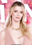 Betty Gilpin in pink dress at Isn't It Romantic premiere in LA - February 11,