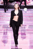 Bella Hadid walks the runway at the Versace fashion show in Milan - June 15,