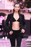 Bella Hadid walks the runway at the Versace fashion show in Milan - June 15,