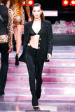 Bella Hadid walks the runway at the Versace fashion show in Milan - June 15,
