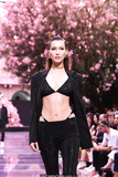 Bella Hadid walks the runway at the Versace fashion show in Milan - June 15,