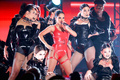 Becky G posing and performs at 2019 Latin American Music Awards - October 17,