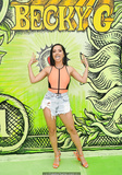 Becky G at an event promoting her new song Dollar in Miami - July 31, 2019